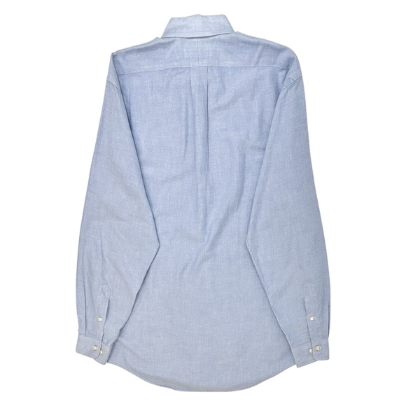Vintage Ralph Lauren Yarmouth Blue Classic Button Up Oxford Shirt Overshirt - Picture 2 of 6